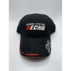 Echo Accessories Men’s Hat Orange Black Tech Cap Growing Together One Size